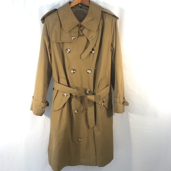 what is a trench coat made of